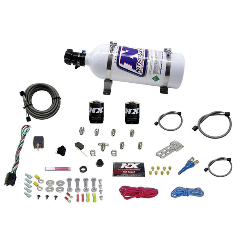 Nitrous Express All Sport Compact EFI Single Nozzle Nitrous Kit (35-50-75HP) w/5lb Bottle 20923-05 20923-05 Photo - Primary