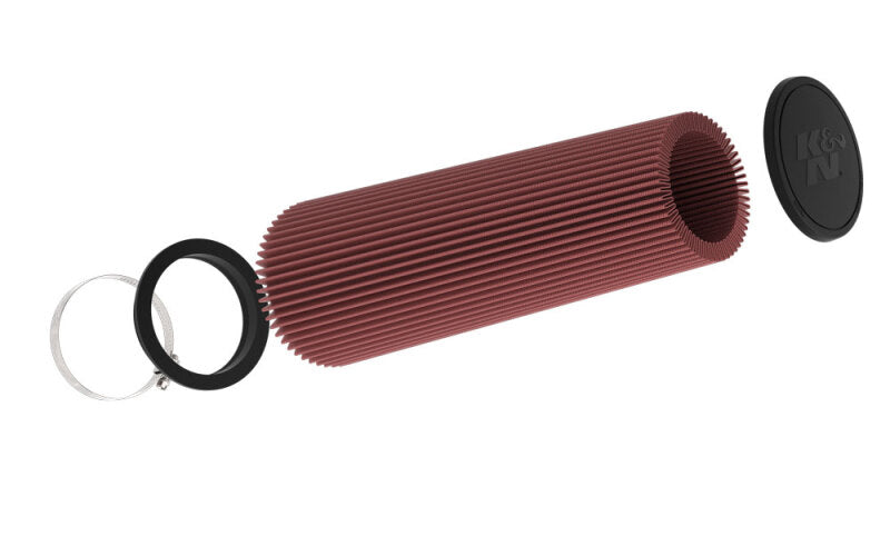K&N Engineering K&N Universal Clamp-On Air Filter 7-1/2in 6 DEG FLG 5in OD 20 1/8in H RU-5295 RU-5295 Photo - out of package