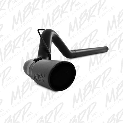 MBRP Dodge 2500/3500 Cummins 6.7L Filter Back Single Side Black Coated S6130BLK Photo - Primary