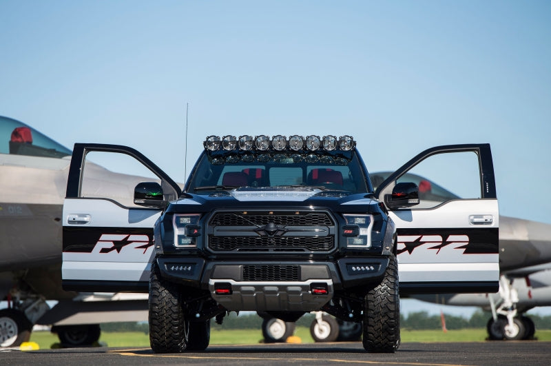 KC HiLiTES 17-18 Ford Raptor 57in. Pro6 Gravity LED 9-Light 180w Combo Beam Overhead Light Bar Sys 91333 91333 Photo - lifestyle view