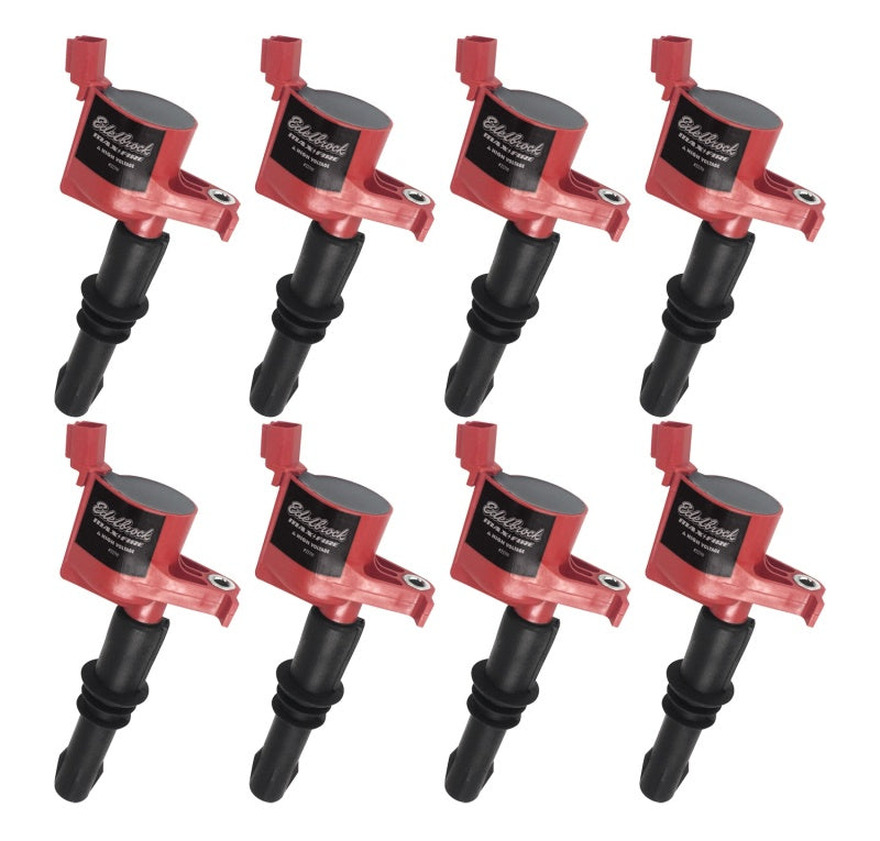 Edelbrock 08-18 Ford V8 4.6L-5.4L/V10 6.8L  Ignition Coil - Set of 8 22791 22791 Photo - Primary