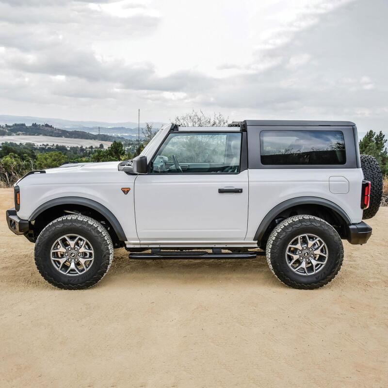 Westin 21-22 Ford Bronco (2-Door) PRO TRAXX 4 Oval Nerf Step Bars - Textured Black 21-24185 21-24185 Photo - Mounted