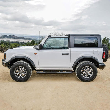 Westin 21-22 Ford Bronco (2-Door) PRO TRAXX 4 Oval Nerf Step Bars - Textured Black 21-24185 21-24185 Photo - Mounted
