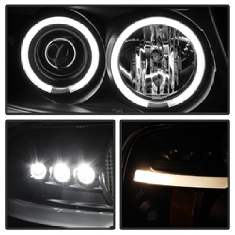 Spyder Ford F150 04-08 Projector Headlights Version 2 CCFL Halo LED Blk PRO-YD-FF15004-CCFL-G2-BK 5030085 5030085 Photo - Unmounted