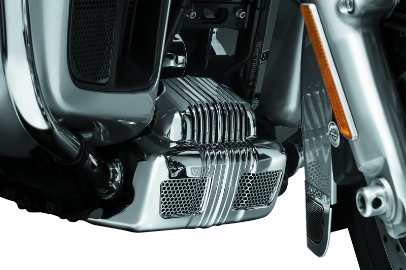 Kuryakyn Coolant Pump Cover 14-16 Touring Models Chrome 7677 7677 User 1