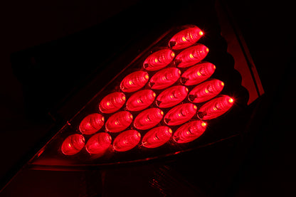 Anzo 2003-2005 Nissan 350Z LED Taillights Red 321083 User 1
