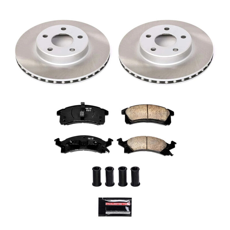 PowerStop Power Stop 95-05 Pontiac Sunfire Front Semi-Coated Rotor Kit SC3156 SC3156 Photo - Primary