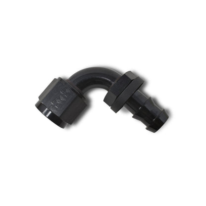 Russell -8 AN 90° Twist-Lok Hose End - Black 624173 Photo - out of package