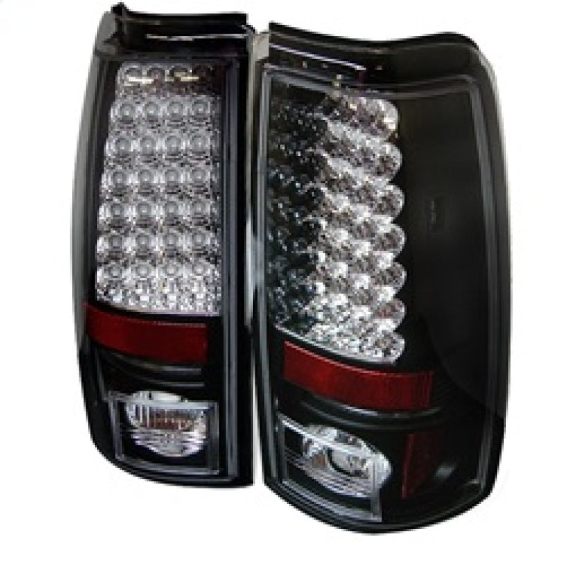 Spyder Chevy Silverado 1500 99-02 (Not Fit Stepside) LED Tail Lights Blk ALT-YD-CS99-LED-BK 5002044 5002044 Photo - Primary