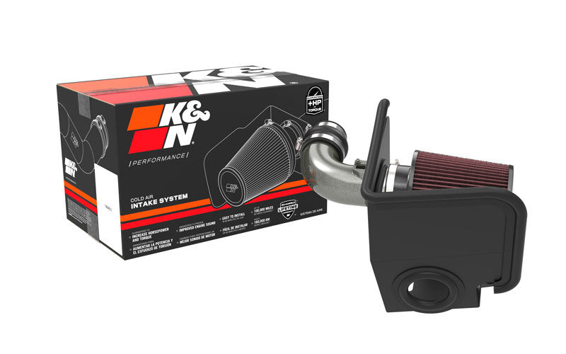 K&N Engineering K&N 2021 Mazda 3 2.5L Turbo L4 Silver Typhoon Intake 69-6036TC 69-6036TC Photo - out of package