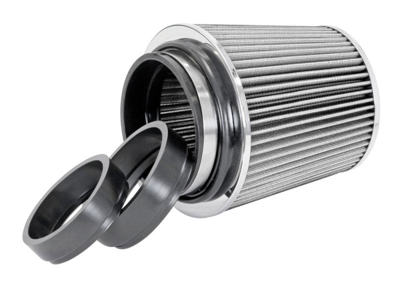 Spectre Adjustable Conical Air Filter 5-1/2in. Tall (Fits 3in. / 3-1/2in. / 4in. Tubes) - White 8138 8138 Photo - out of package