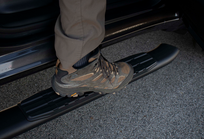 Fishbone Offroad 2019+ Dodge Ram 1500 Crew Cab Oval Side Steps - Black Textured FB21376 FB21376 Photo - lifestyle view