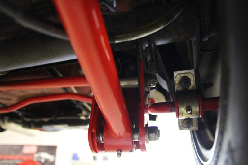 UMI Performance 05-14 Ford Mustang Rear Control Arm Relocation Brackets- Bolt In 1060-B 1060-B User 5