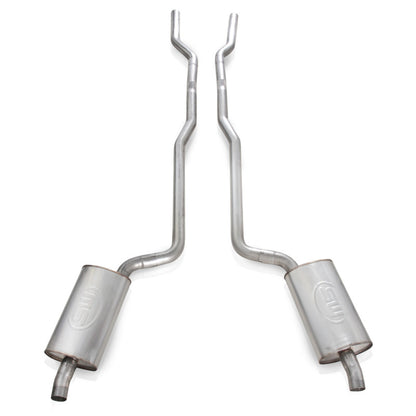 Stainless Works 1968-72 Corvette Exhaust SB 2-1/2in Factory Style Mufflers V6872SW V6872SW Photo - Primary