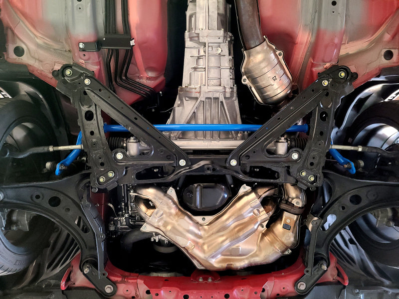 aFe 13-24 Toyota GR86 Front Sway Bar - Blue 440-722001FL 440-722001FL Photo - Mounted