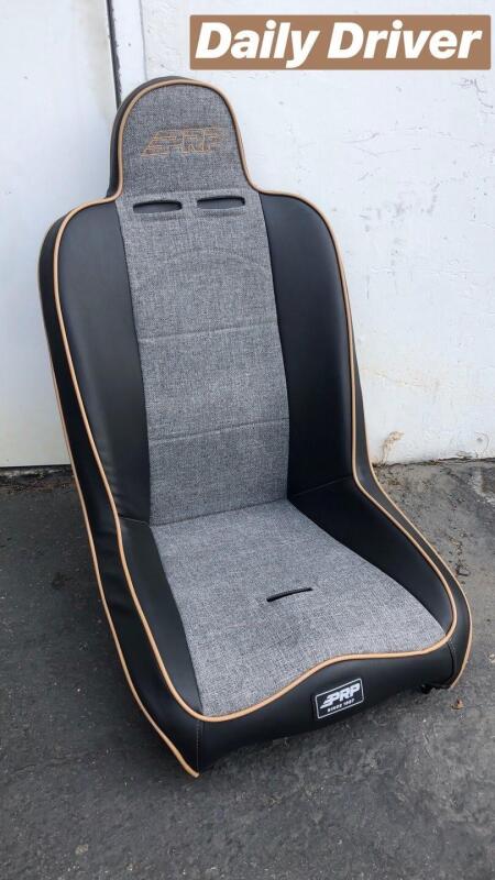 PRP Seats PRP Daily Driver High Back Suspension Seat A140110 A140110 Photo - Close Up
