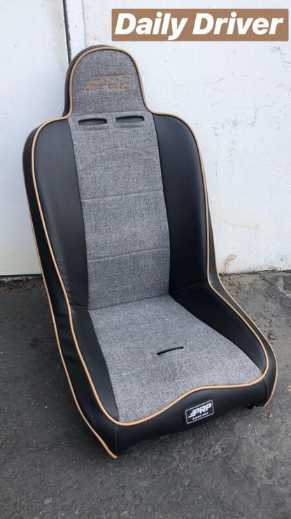 PRP Seats PRP Daily Driver High Back Suspension Seat A140110 A140110 Photo - Close Up