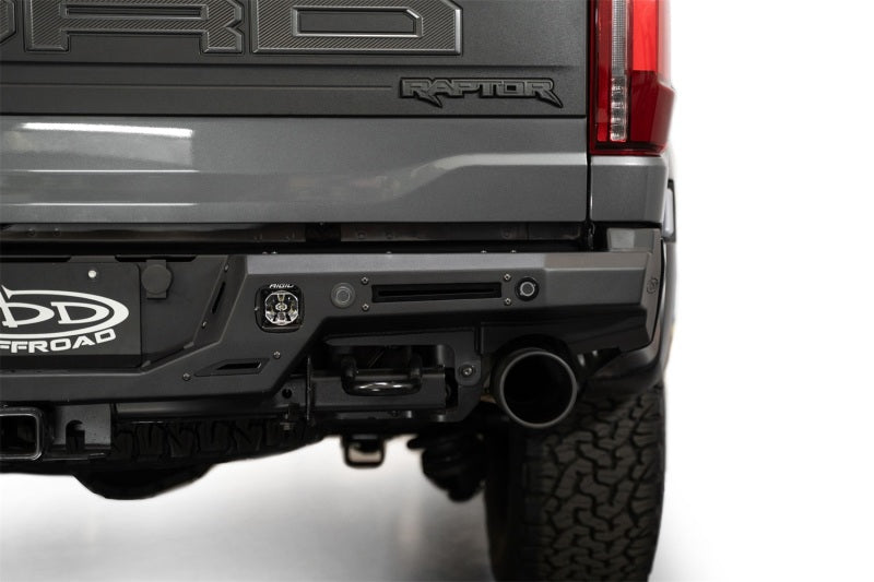 Addictive Desert Designs ADD 2021+ Ford F150 Raptor Rock Fighter Rear Bumper R210121090103 R210121090103 Photo - Mounted