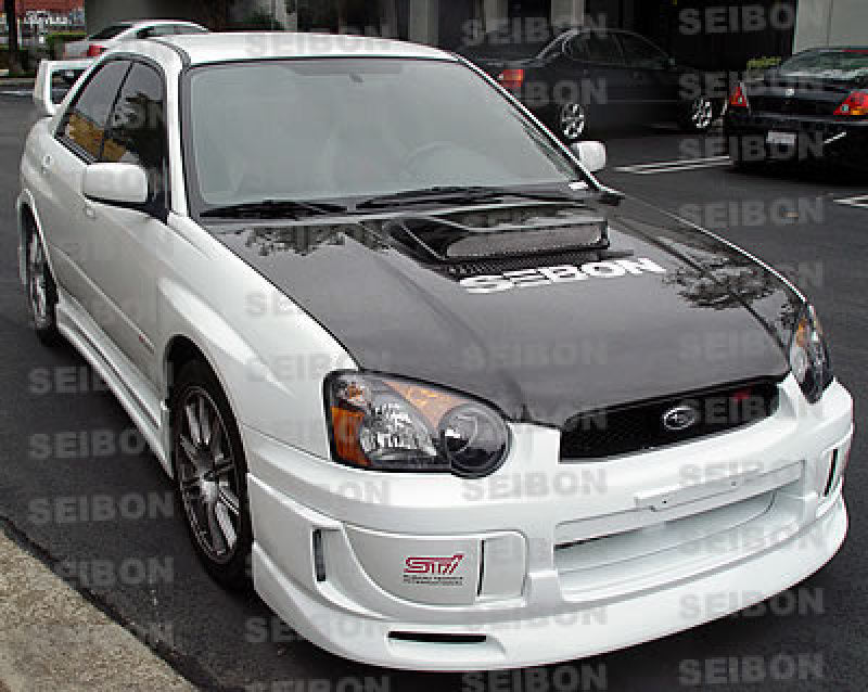 Seibon OEM Carbon Fiber Hood Subaru Impreza / Wrx / Sti 2004-2005 HD0405SBIMP-OE HD0405SBIMP-OE Photo - Primary