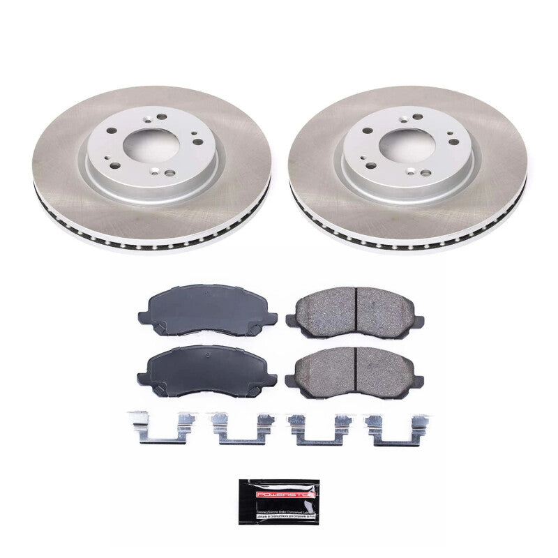 PowerStop Power Stop 04-09 Mitsubishi Galant Front Semi-Coated Rotor Kit SC094 SC094 Photo - Primary