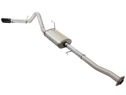 aFe MACH Force-Xp 3in to 3-1/2in Stainless Steel Cat-Back Exhaust System w 49-43073-B Photo - Unmounted