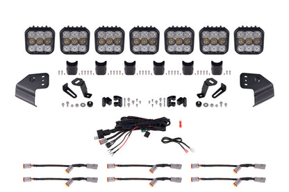 Diode Dynamics Bronco SS5 Sport CrossLink Windshield - White Combo Lightbar Kit DD7232 DD7232 Photo - Primary