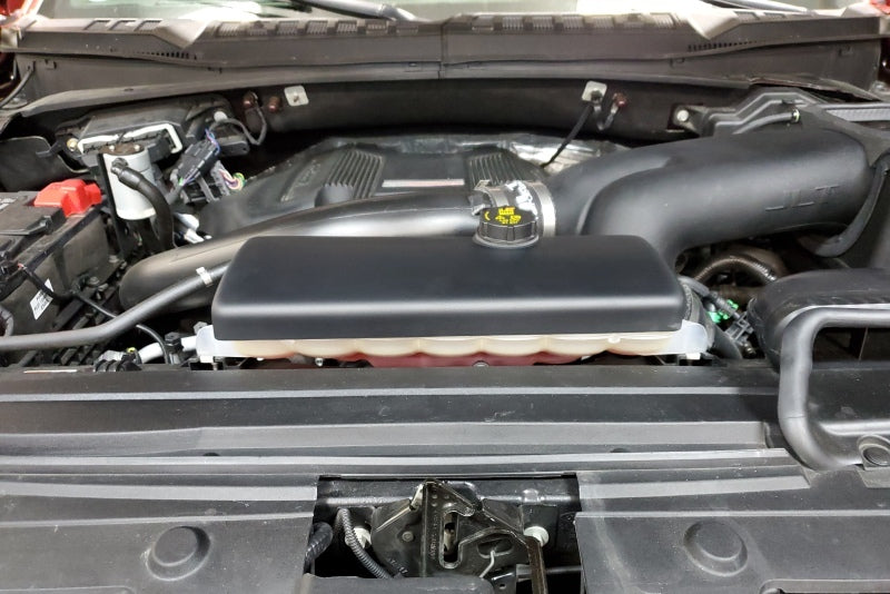 JLT 15-19 Ford F-150/Raptor Black Textured Coolant Tank Cover JLTCTC-F150-15 JLTCTC-F150-15 Photo - Primary