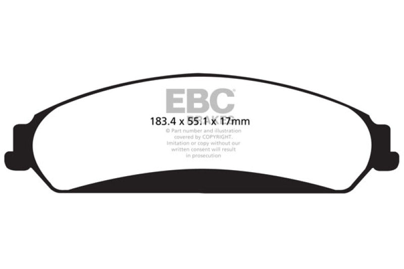 EBC Disc Brake Pad Set DP42139R Photo - Primary