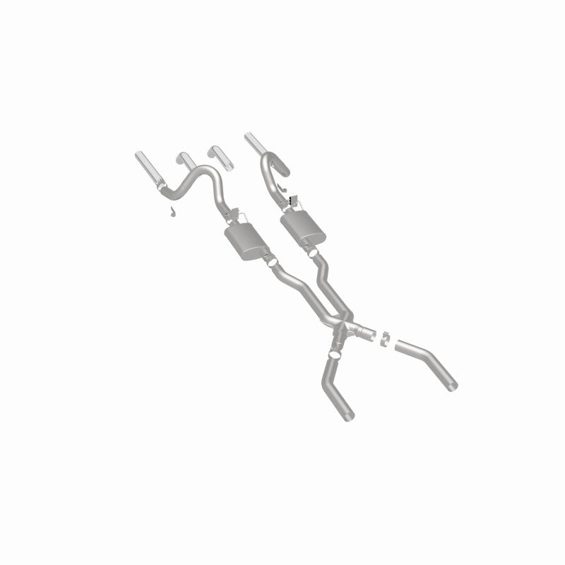 MagnaFlow Ford Mustang Street Series Crossmember-Back Performance Exhaust System 15819 360 Degree Image Set