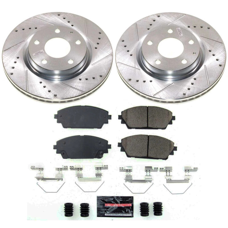 PowerStop Power Stop 19-23 Mazda 3 Front Z23 Evolution Brake Kit K8754 K8754 Photo - Primary