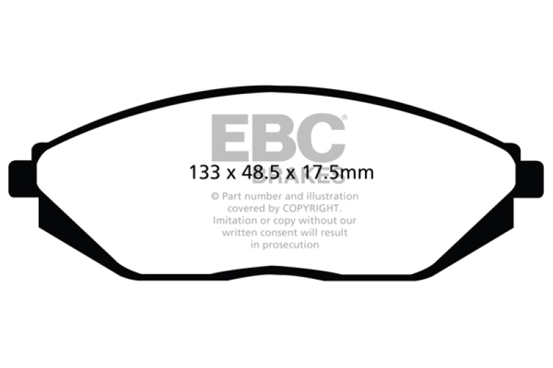 EBC Disc Brake Pad Set DP22097 Photo - Primary