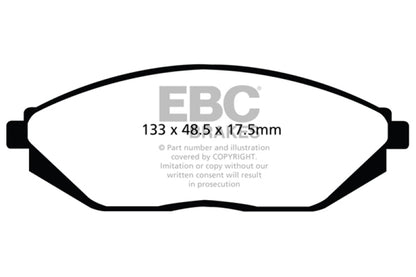 EBC Disc Brake Pad Set DP22097 Photo - Primary