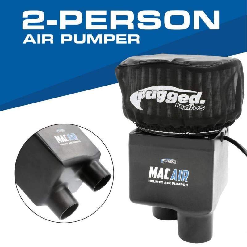 Rugged Radios MAC Air 2-Person Helmet Air Pumper (Pumper Only) MAC-2P MAC-2P Photo - Primary