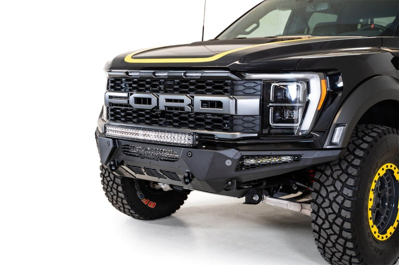 Addictive Desert Designs 21-22 Ford Raptor HoneyBadger Front Bumper F210211180103 F210211180103 Photo - Mounted