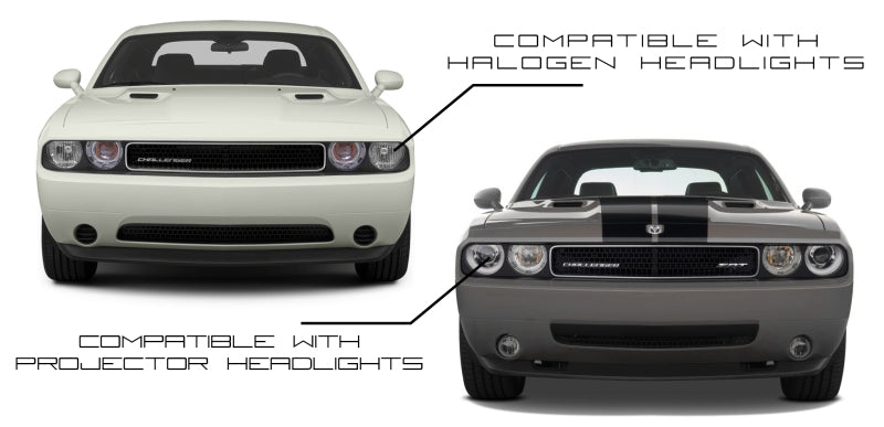 ORACLE Lighting Oracle Dodge Challenger 08-14 Halo Kit - Dynamic - Dynamic 1317-332 1317-332 Photo - lifestyle view