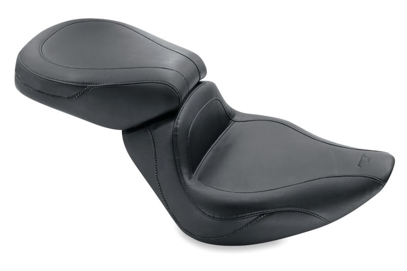 Mustang Motorcycle Mustang 06-17 Harley Softail Wide Tire (200mm) Sport Touring Passenger Seat - Black 76251 76251 Photo - Primary