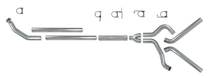Diamond Eye Performance Diamond Eye KIT 4in TB MFLR RPLCMENT PIPE DUAL SS: 94-02 DODGE CUMMINS 5.9L K4214S-RP K4214S-RP Photo - Primary