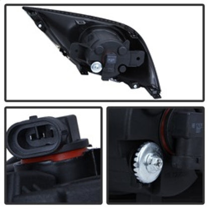 Spyder Nissan versa 2015+ OEM Fog Lights w/Switch Clear FL-NV2015-C 5080240 5080240 Photo - Unmounted