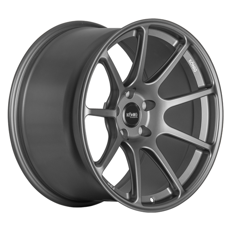 Konig Forged F5R 19x9.5 5x114.3 ET35 Ash Silver Wheel (Knurled Bead) F5RN951435S F5RN951435S User 1