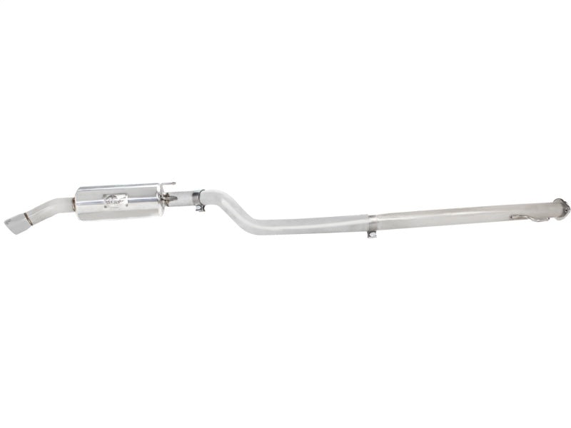 aFe Takeda 2-1/2in 304 Stainless Steel Cat-Back Exhaust System w/Polished 49-36109-P Photo - Unmounted