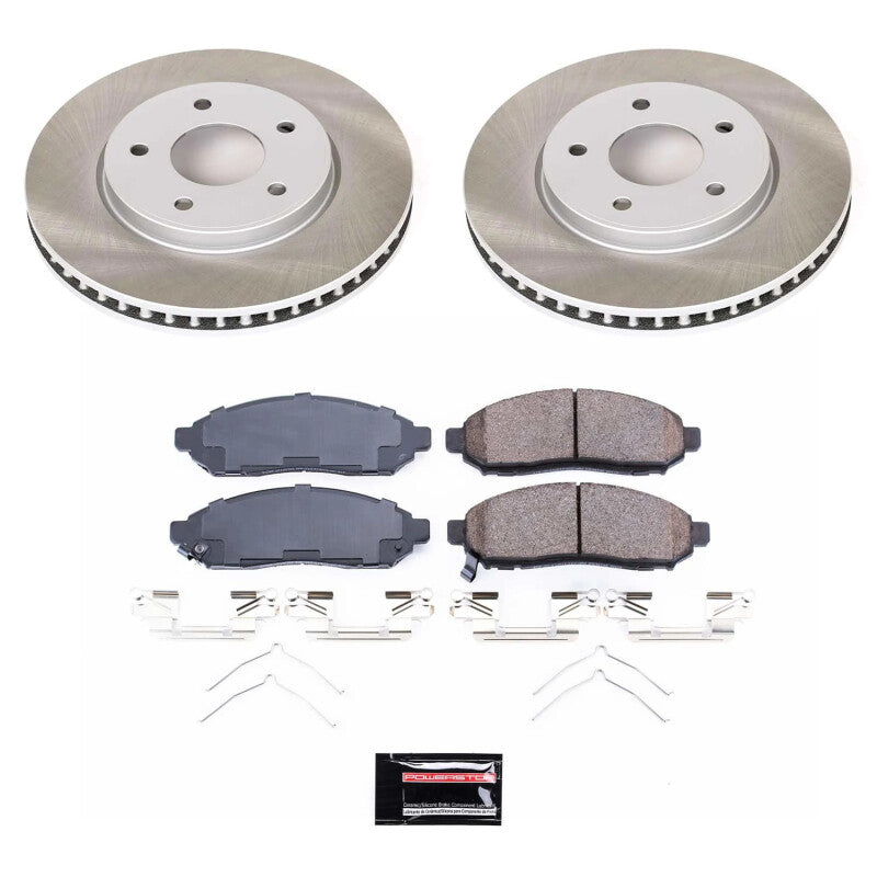 PowerStop Power Stop 13-21 Nissan NV200 Front Semi-Coated Rotor Kit SC6492 SC6492 Photo - Primary