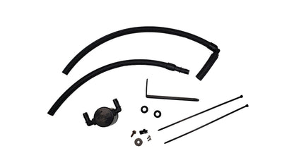J&L 22-23 Subaru BRZ/GR86 2.4L Passenger Side Oil Separator 3.0 - Black Anodized 3117P-B 3117P-B Photo - Primary