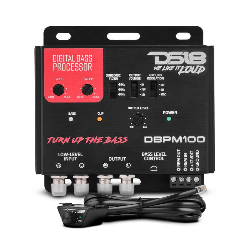 DS18 DSE Digital Bass Processors Audio, Video & Radios Amplifiers main image