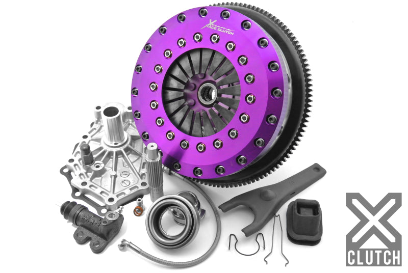 XCLUTCH XCL Clutch - 9in Twin Solid Ceramic Drivetrain Clutch Kits - Multi main image