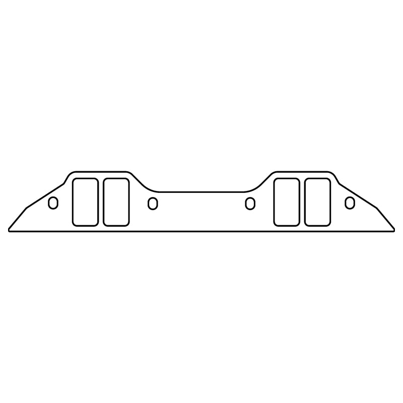 Cometic Gasket Cometic Chrysler BB B/RB V8 .060in Fiber Intake Mani Gskt Set-2.260in x 1.210in Rectangular Ports C15326FC C15326FC Photo - Primary