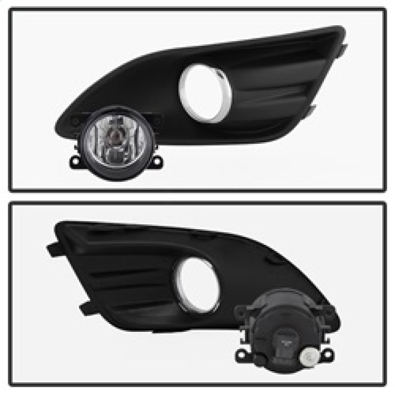 Spyder Ford C-Max 2013-2015 OEM Fog Light W/Universal Switch- Clear FL-FCMAX2013-C 5080332 5080332 Photo - Unmounted