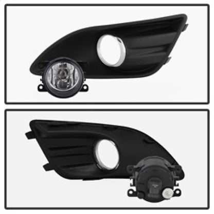 Spyder Ford C-Max 2013-2015 OEM Fog Light W/Universal Switch- Clear FL-FCMAX2013-C 5080332 5080332 Photo - Unmounted