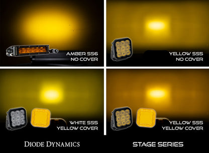Diode Dynamics SS5 LED Pod Cover - Yellow DD7219 DD7219 User 4