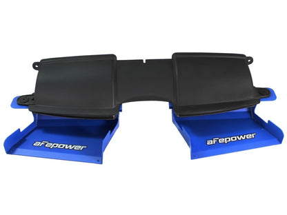 aFe Magnum Force Intake System Scoops Matte Blue - BMW 325i Base 2006 54-11478-L Photo - Unmounted
