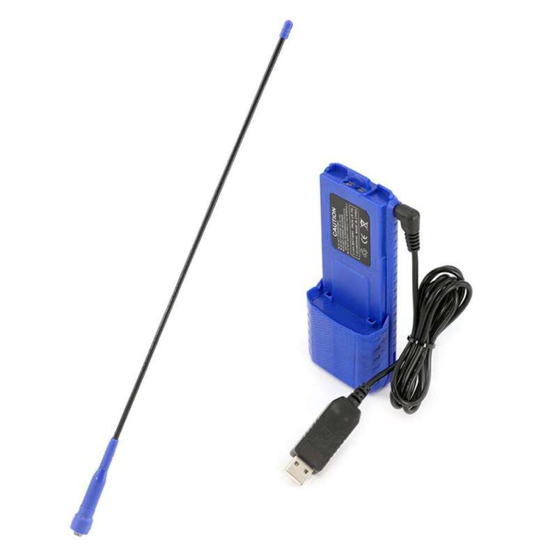 Rugged Radios GO FURTHER BUNDLE (for V3/RH5R Radios) LR Antenna XL Batt w/USB Charging Cable GOFURTHER-BUNDLE GOFURTHER-BUNDLE Photo - Primary